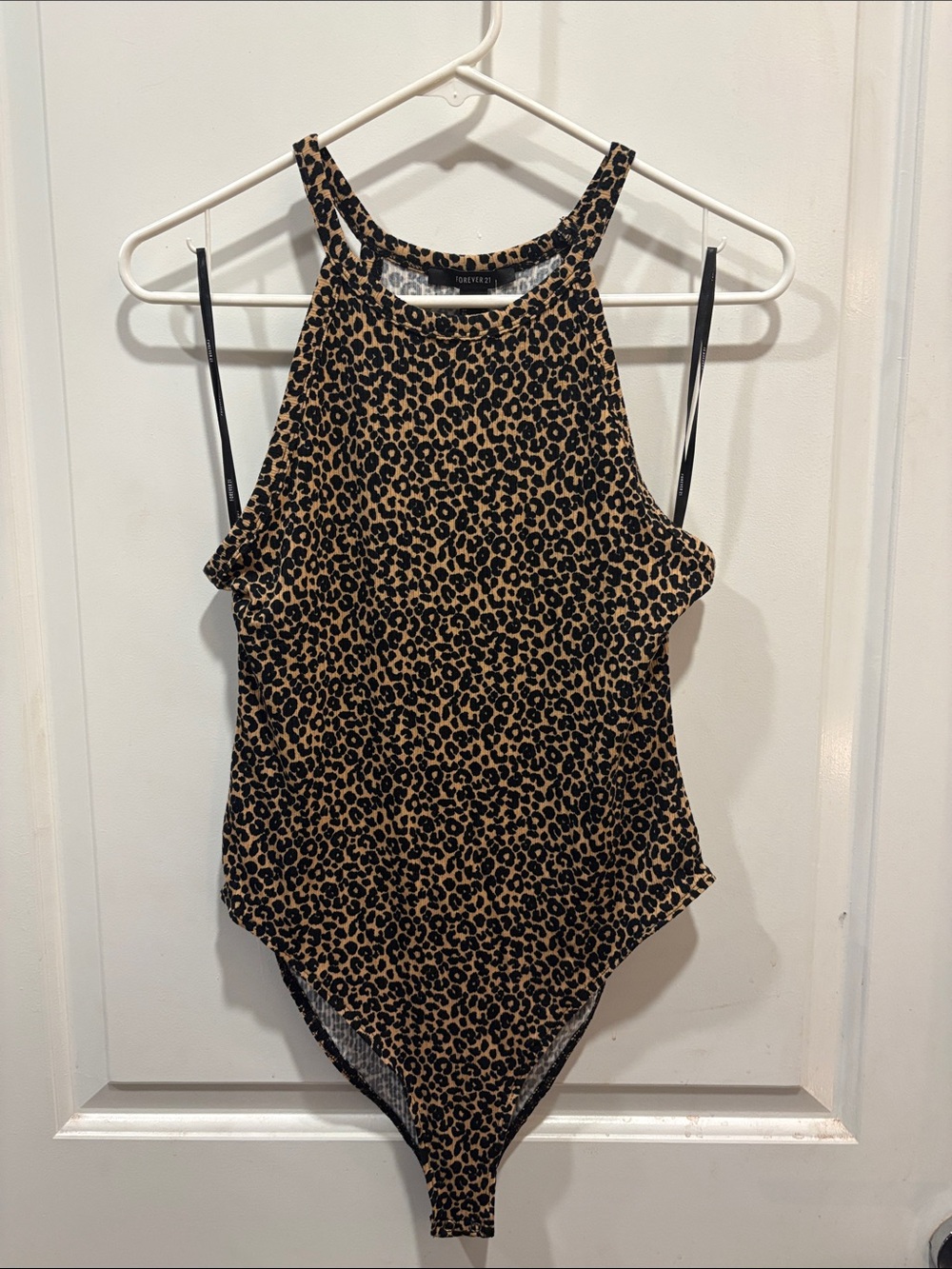 Forever 21 Leopard Print Bodysuit